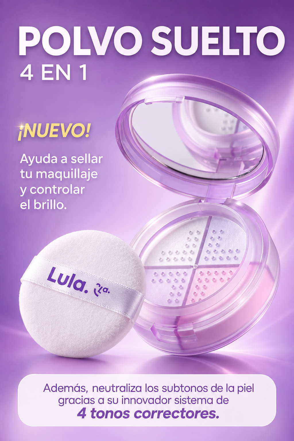 Polvo Suelto 4en1 Lula
