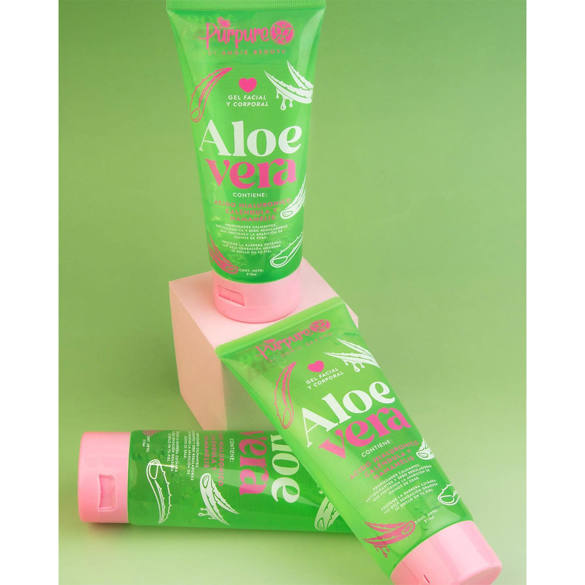 Gel Aloe Vera 220 ml Purpure