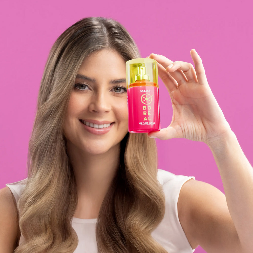 Perfume capilar boreal pocion