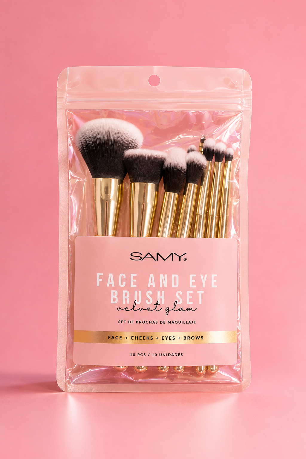 Set de Brochas Velvet Glam Samy