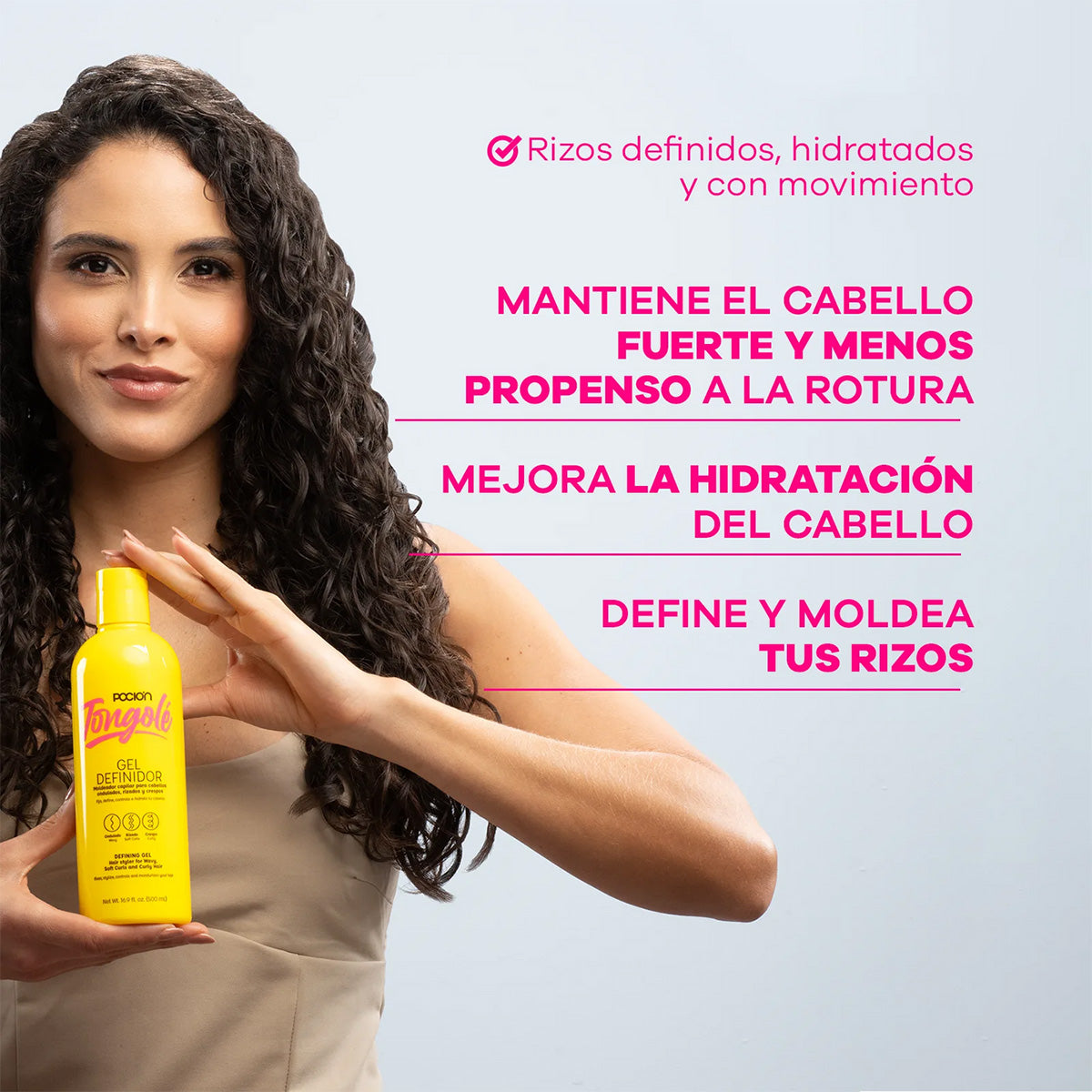 Gel Definidor de Rizos pocion