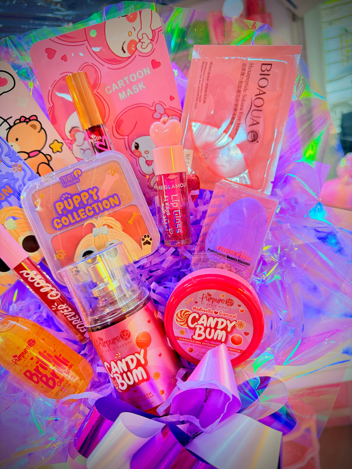 Ramo De Maquillaje Lila