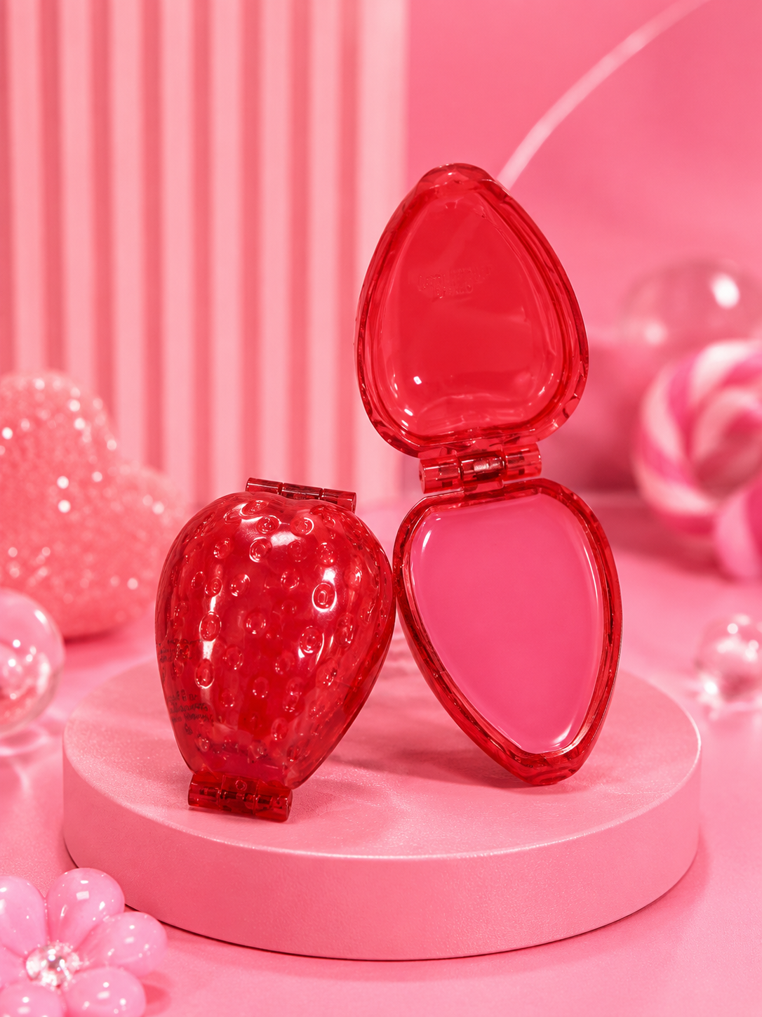 Brillo labial fresa hidratante
