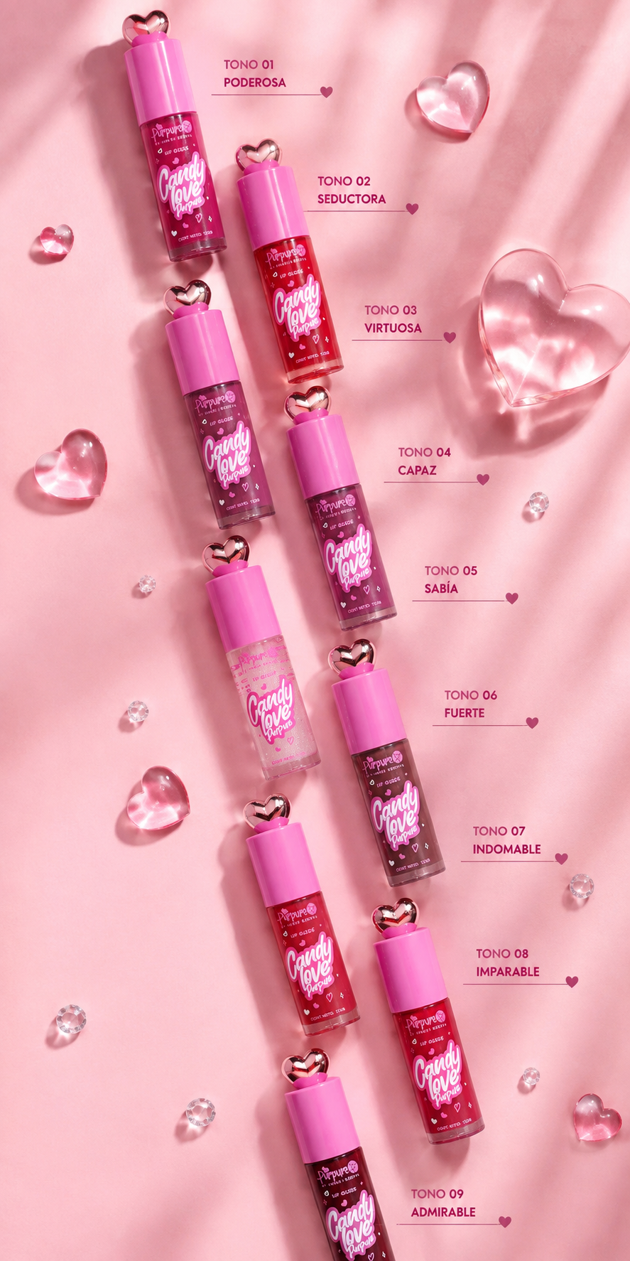 Lip Gloss Candy Love Purpure