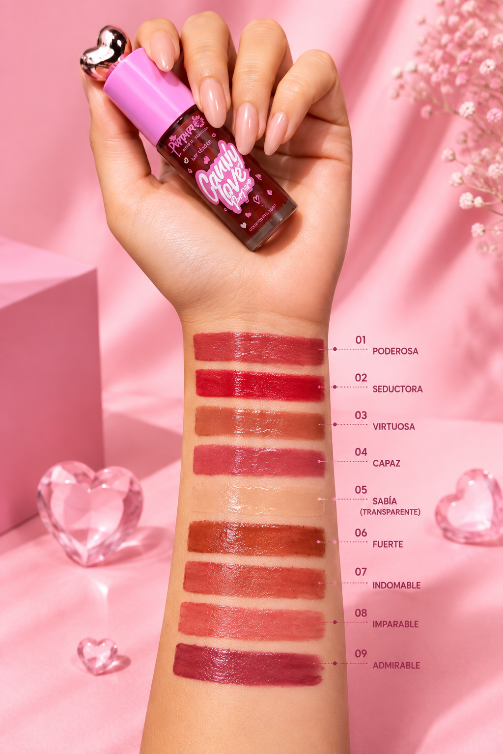 Lip Gloss Candy Love Purpure