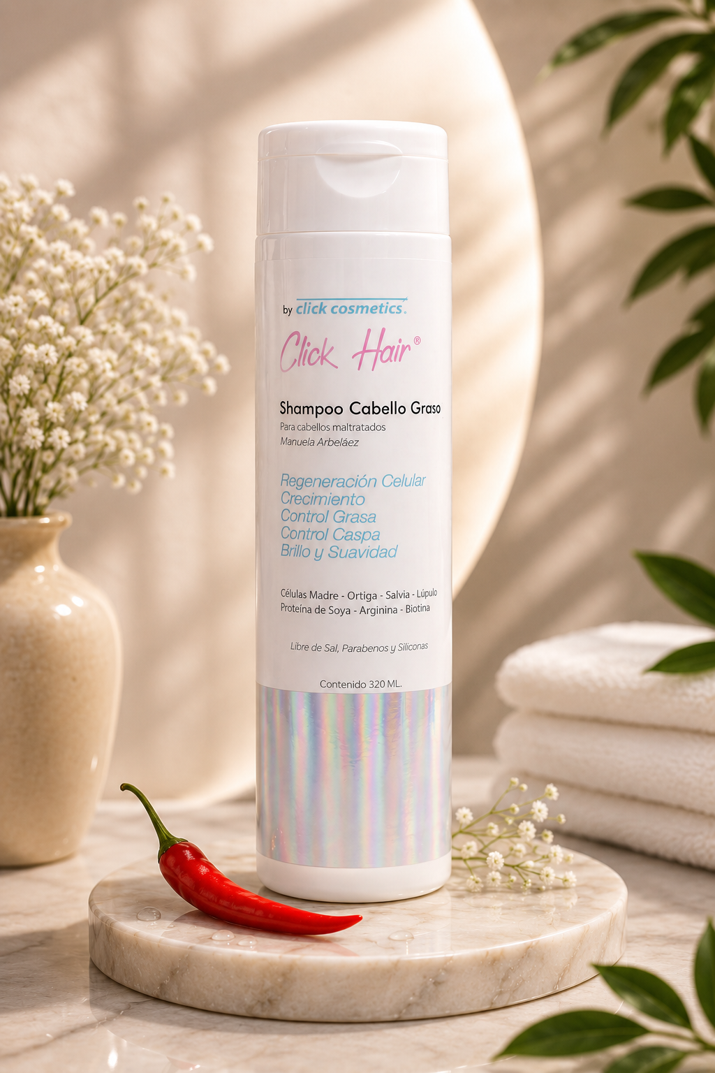 Shampoo ají Click Hair
