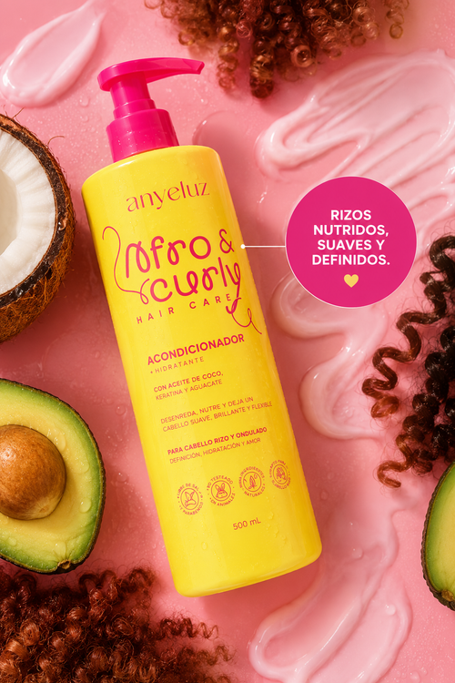 Acondicionador Hidratante Afro & Curly Anyeluz