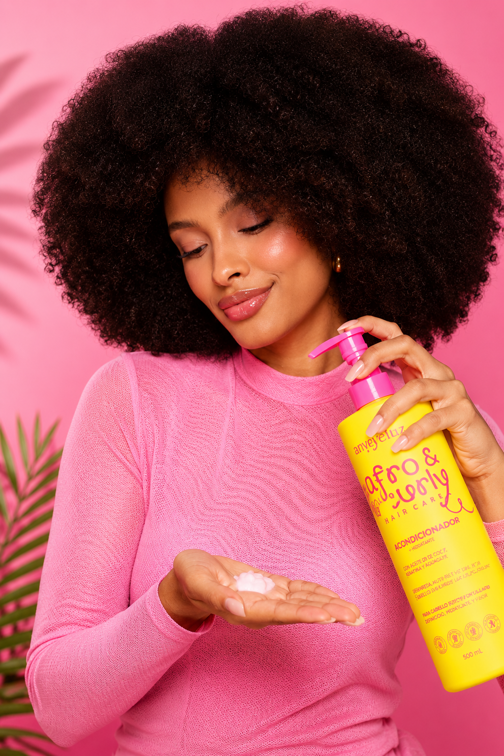 Acondicionador Hidratante Afro & Curly Anyeluz