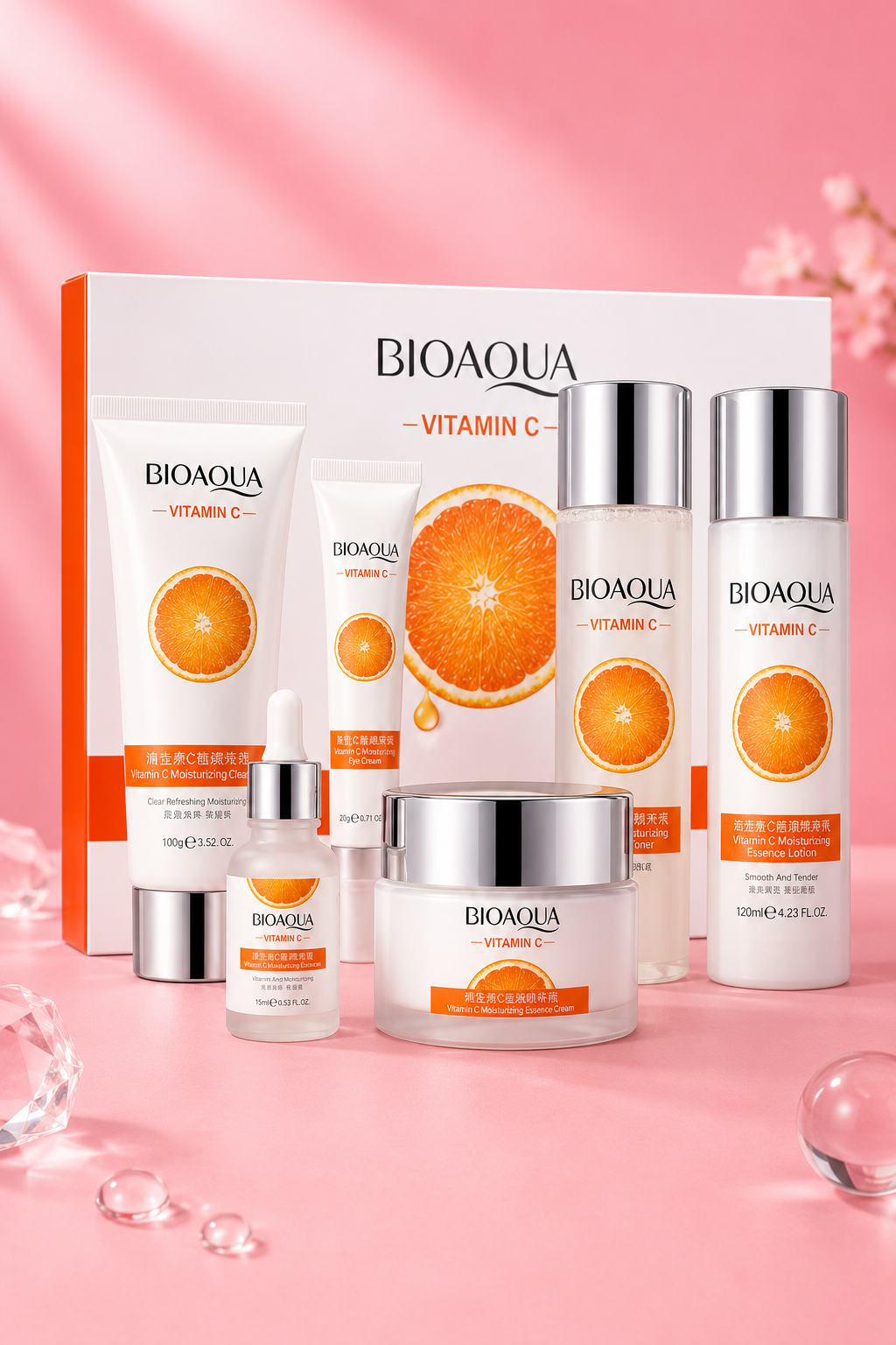 Kit Facial Vitamina C Bioaqua