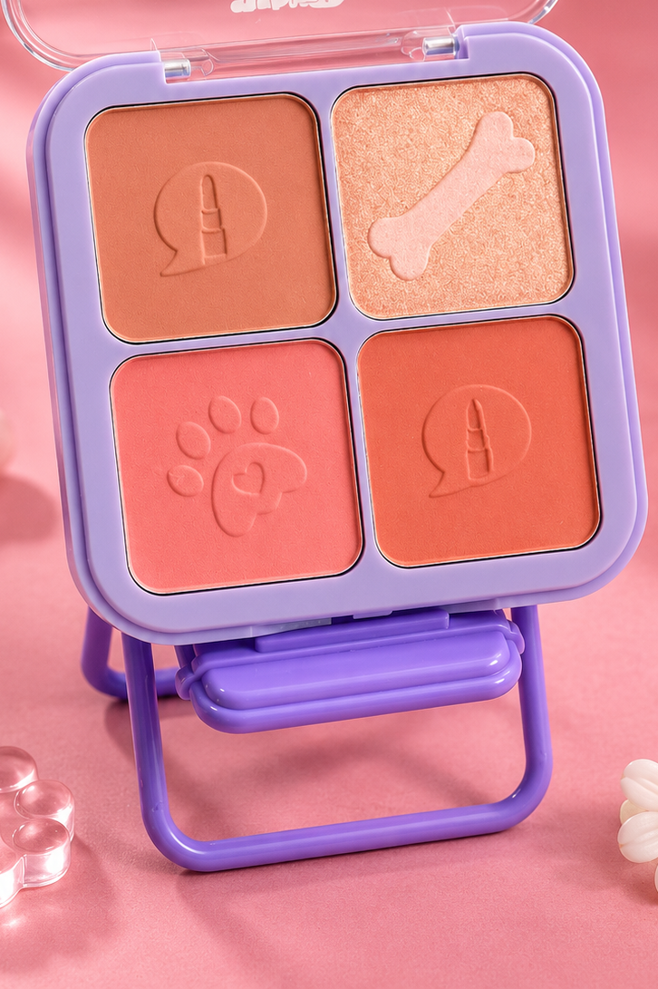 Rubor e Iluminador Puppy Collection Trendy