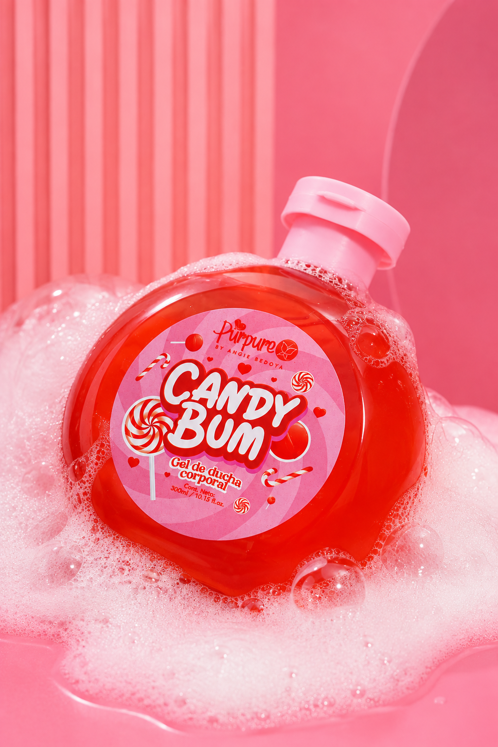 Gel De Ducha Candy Bum 300ml Purpure