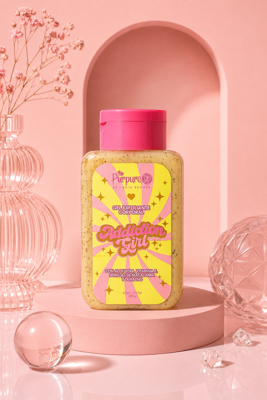 Exfoliante Addiction Girl Purpure 280GR