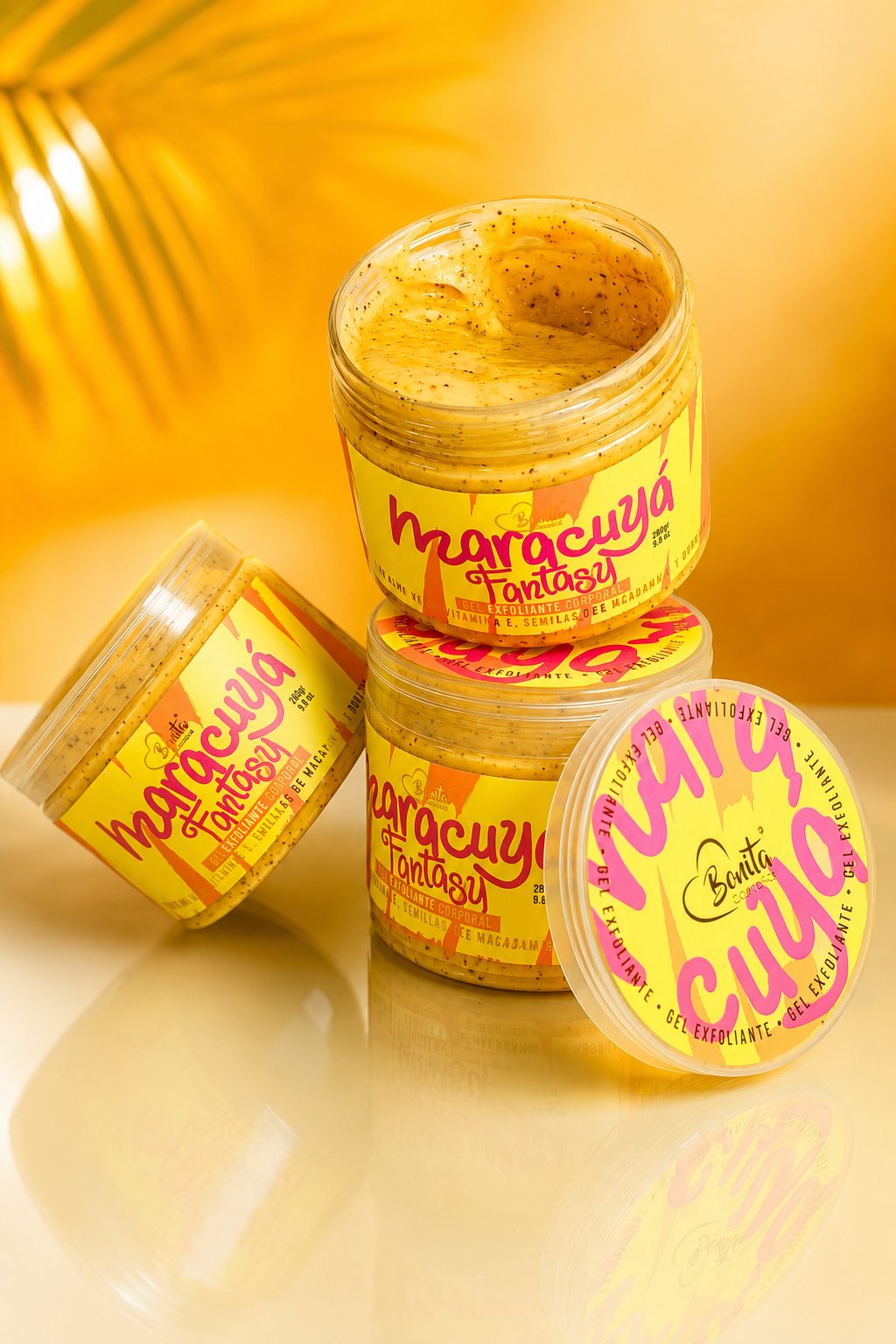 Exfoliante Corporal Gel Maracuya Bonita 280ML
