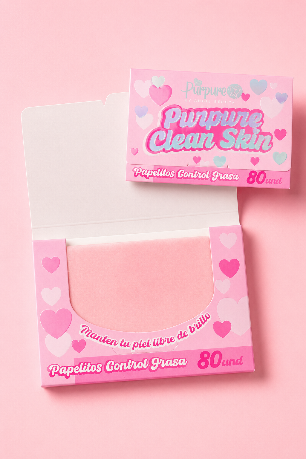 Papelitos antigrasa Purpure