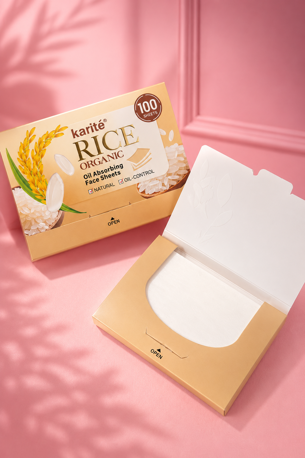 Papelitos de arroz antigrasa karite