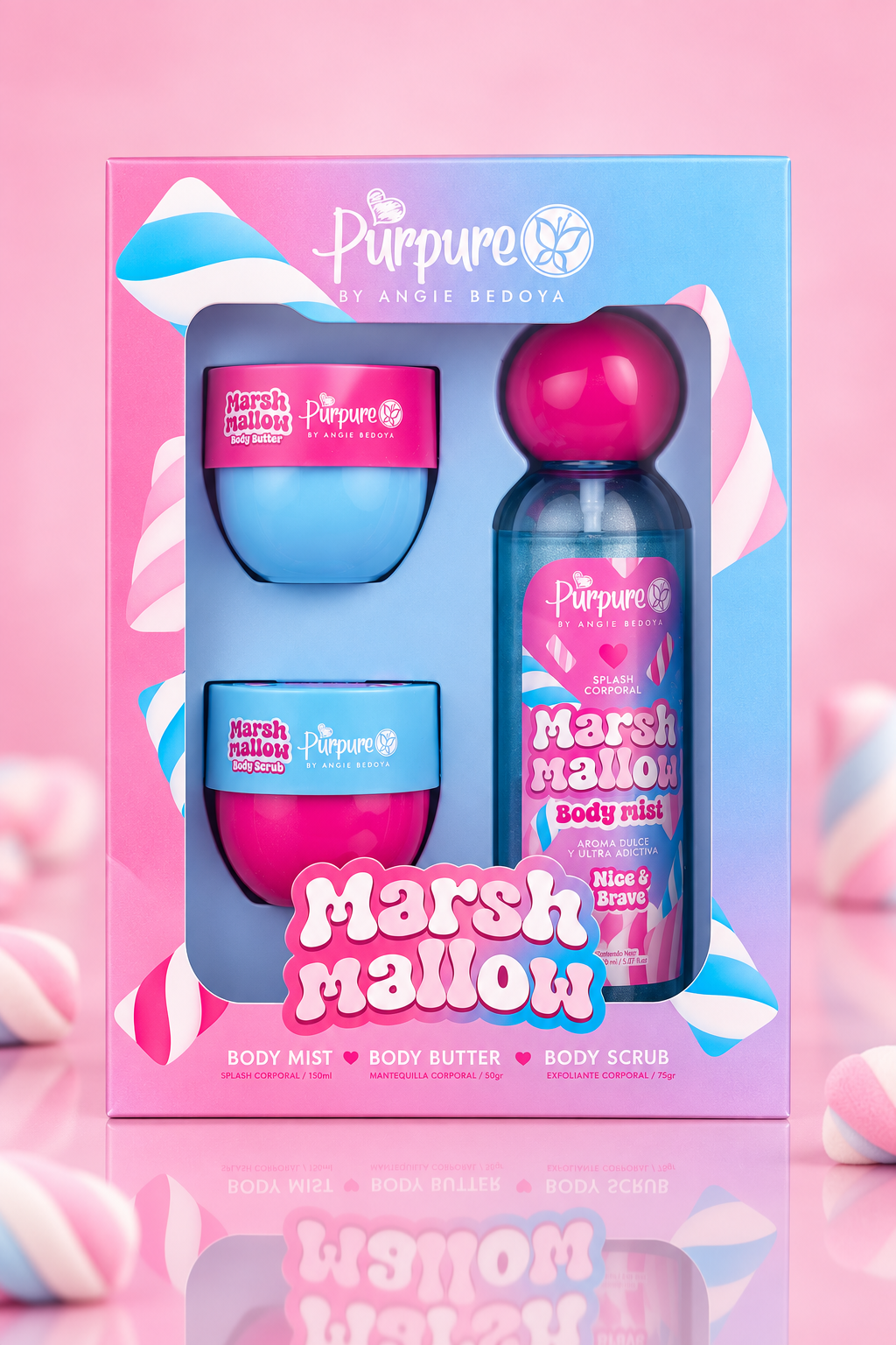 Kit Corporal X3 Marsh Mallow Purpure