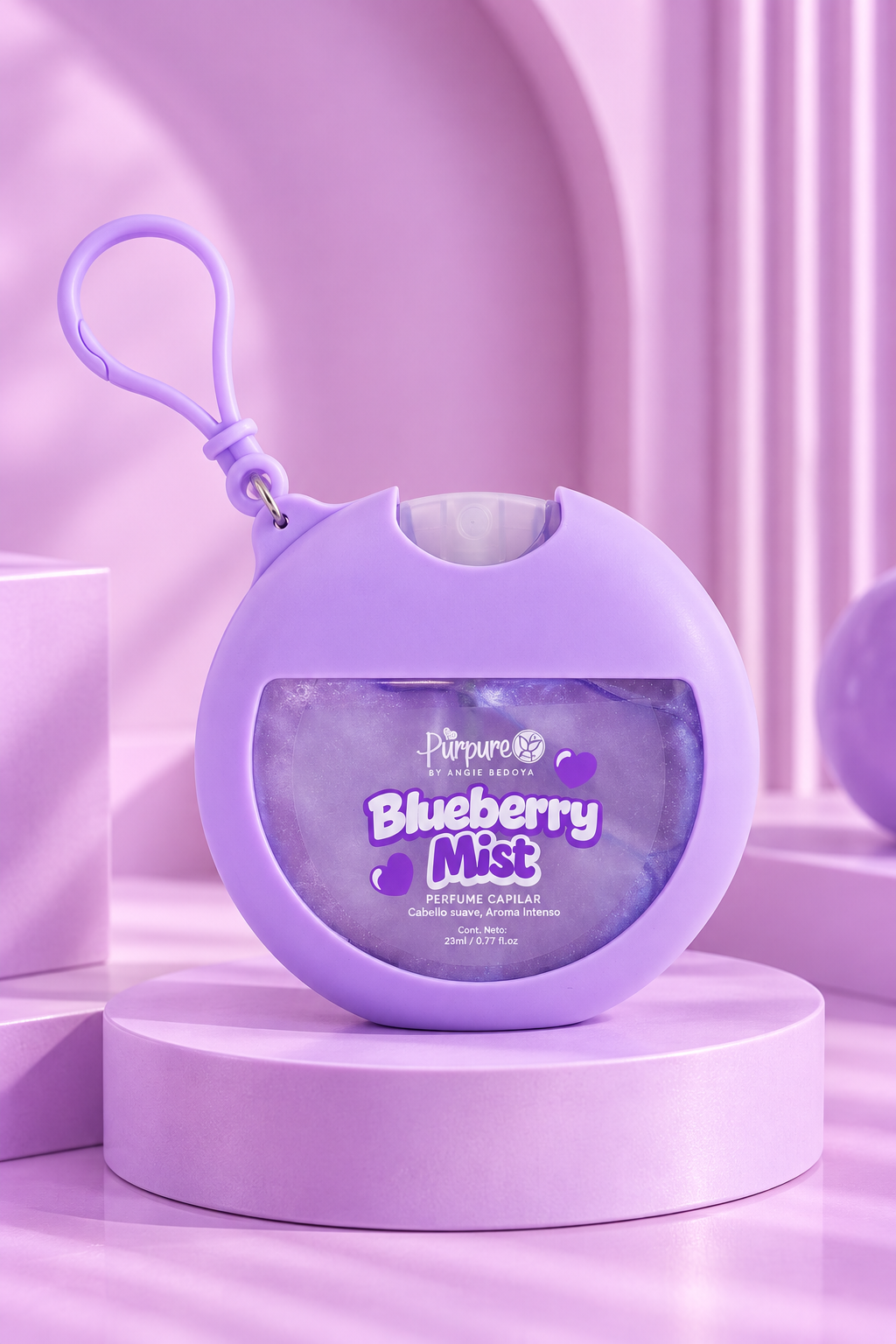 Splash Llavero Blueberry Mist Purpure