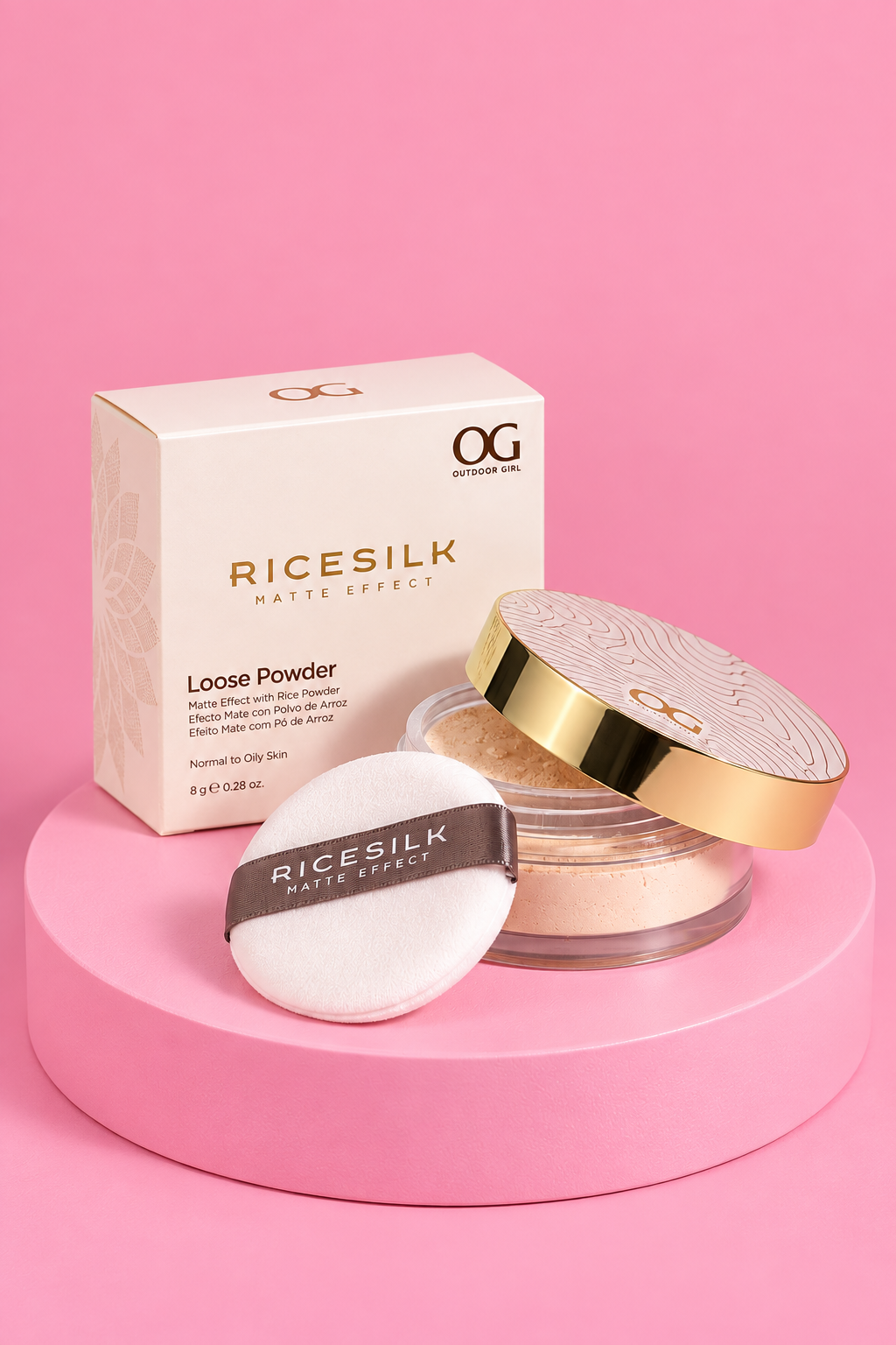 Polvo suelto rice silk OG