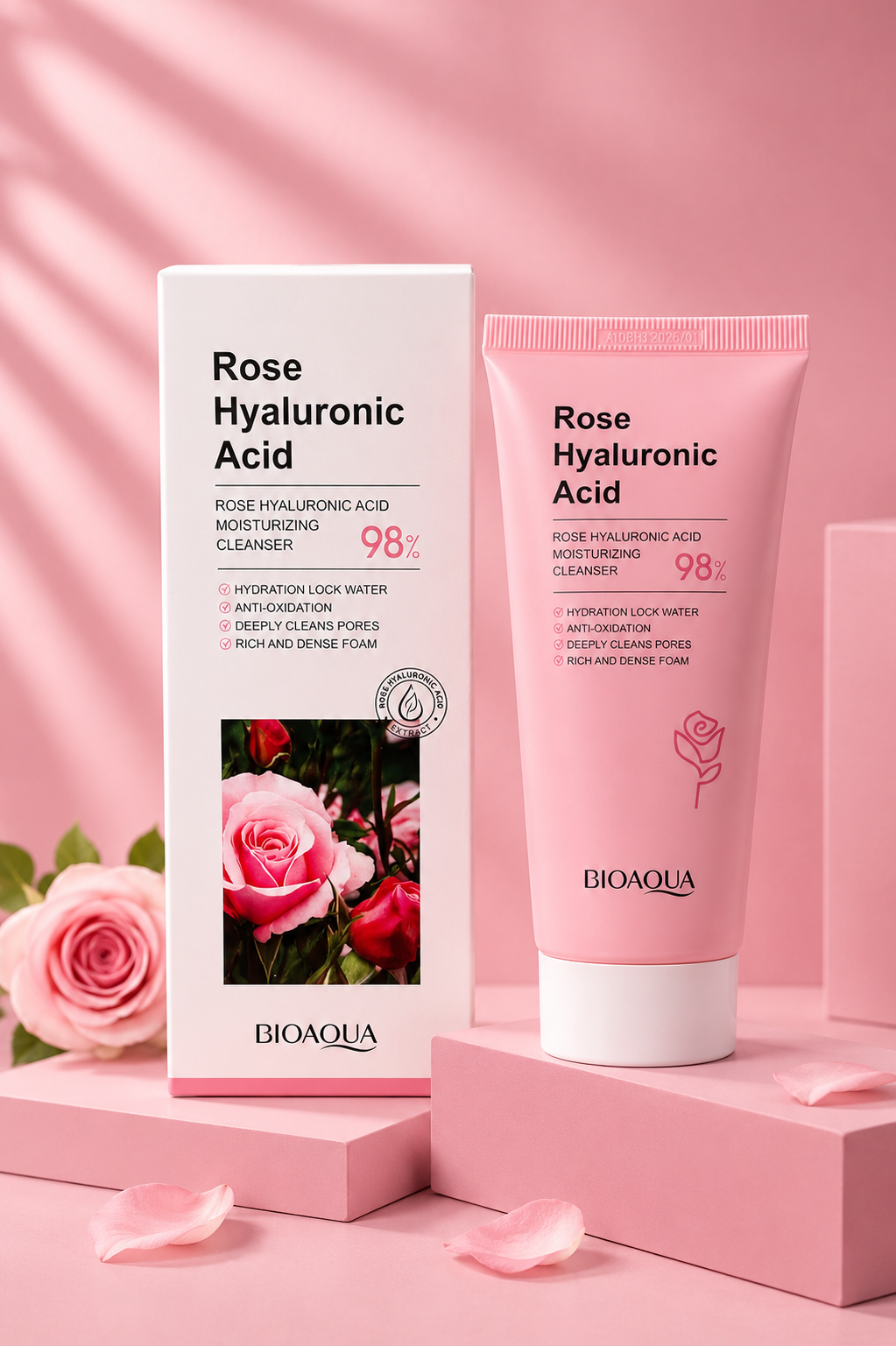 Jabón Facial de rosas