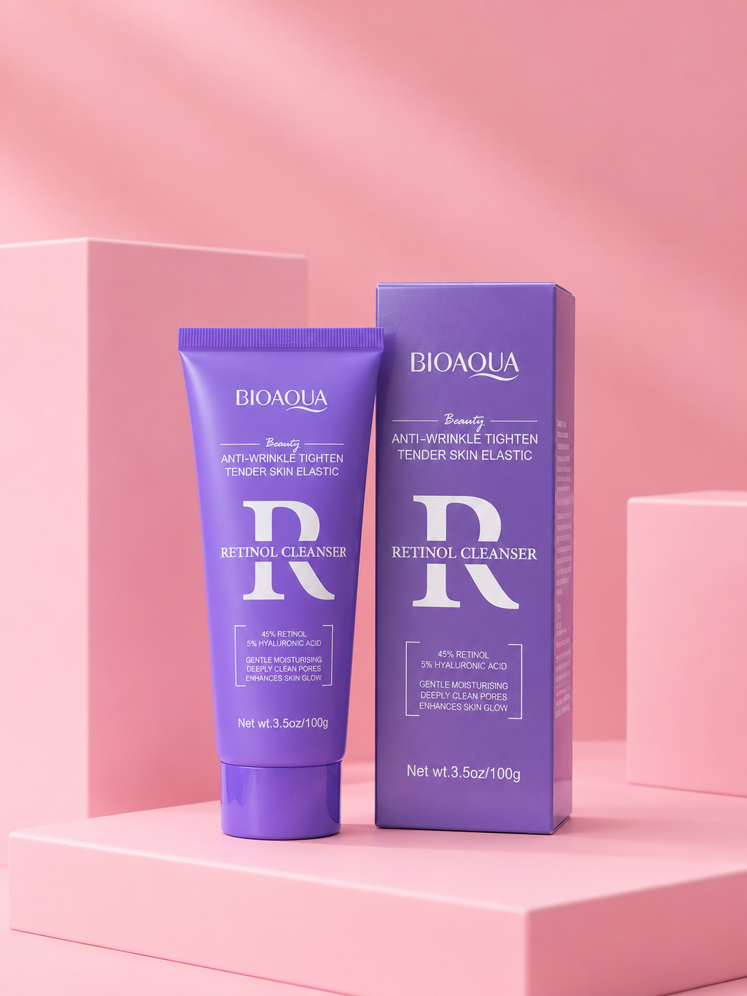 Jabón facial retinol bioaqua