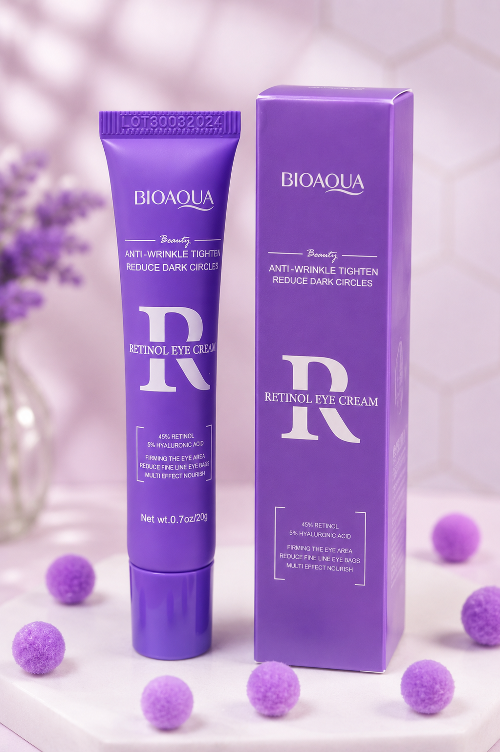 Contorno de ojos retinol bioaqua