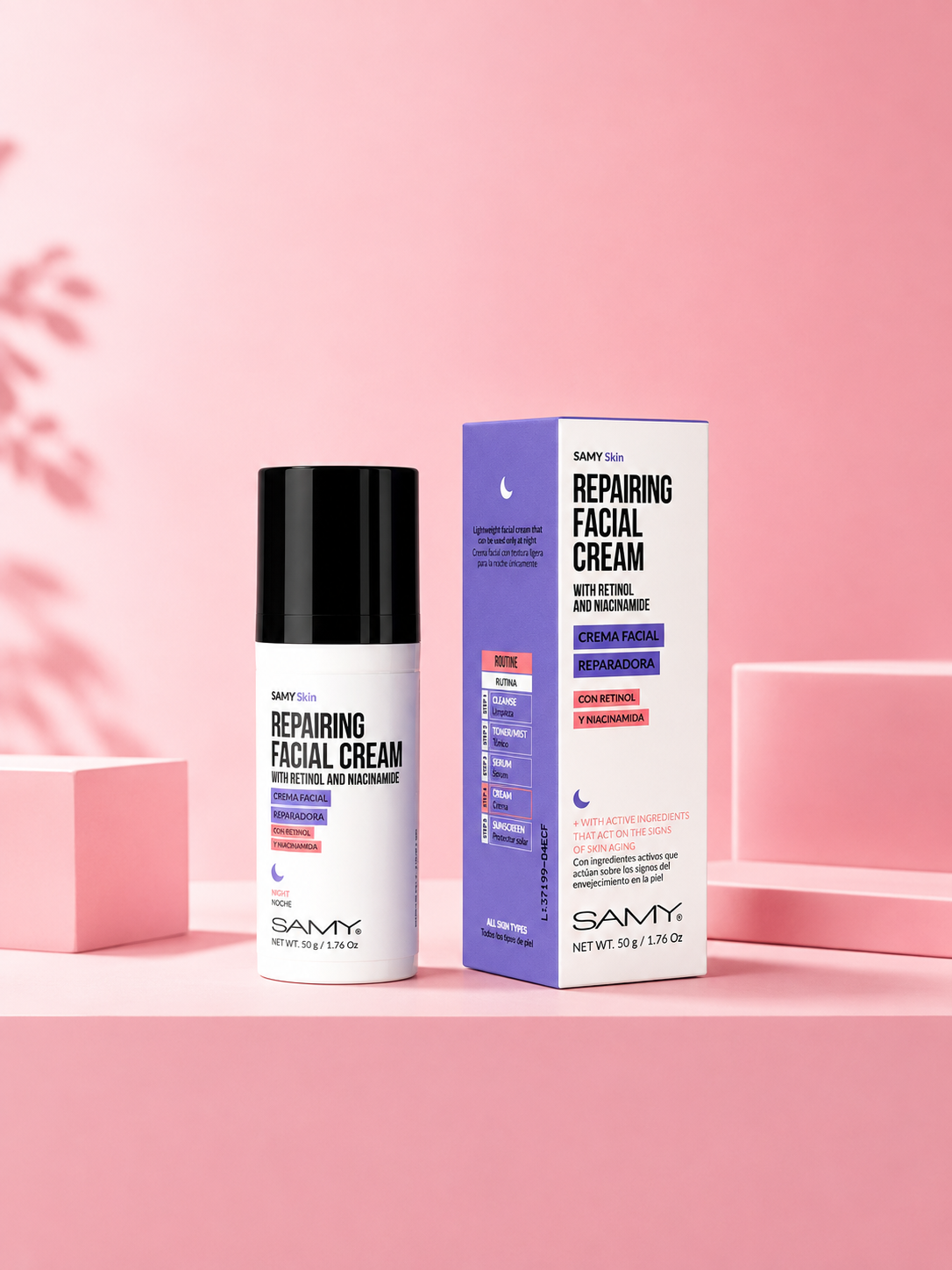 Crema Facial Reparadora Samy