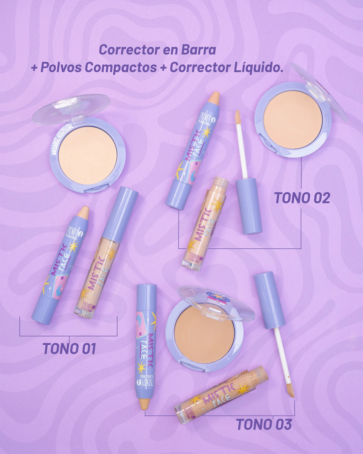 Kit Piel Mistic Face Trendy